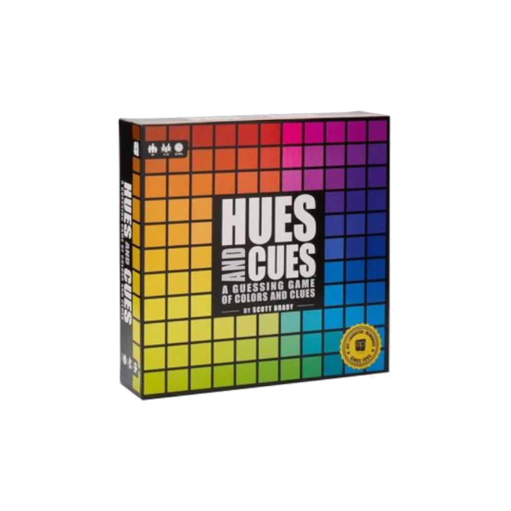 hues cues board game guessing game colors clues