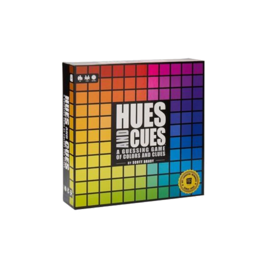 hues cues board game guessing game colors clues