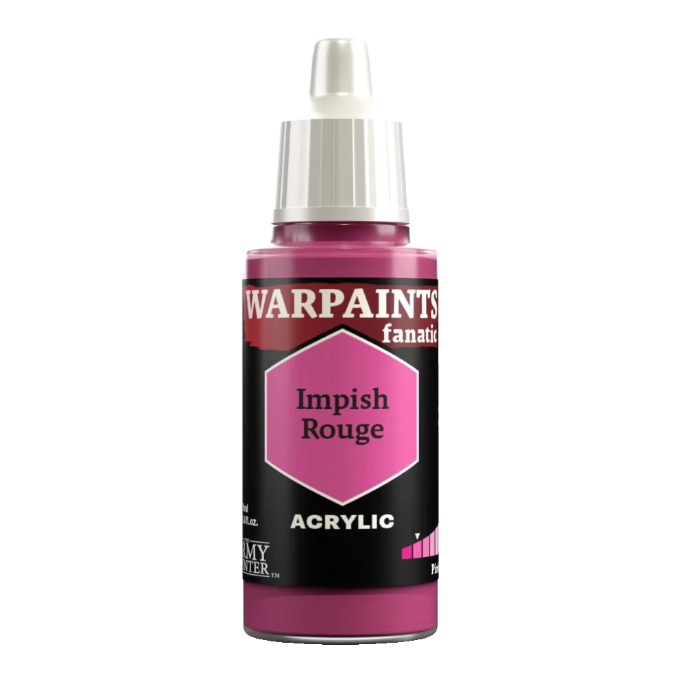 army painter warpaints fanatic acrylic paint impish rouge