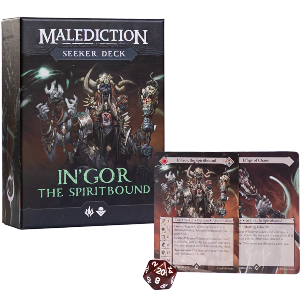 ingor spiritbound malediction seeker deck spirit bound
