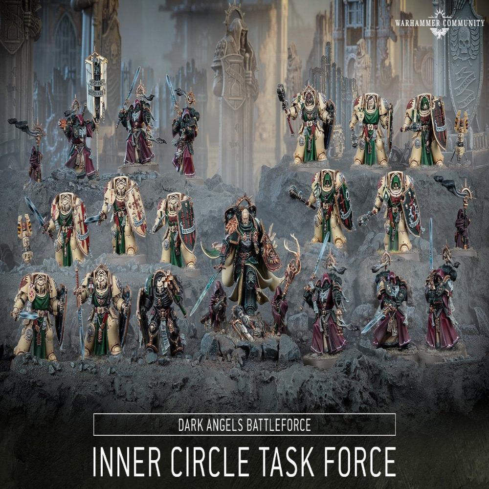 warhammer 40k dark angels battleforce inner circle task force citadel miniatures