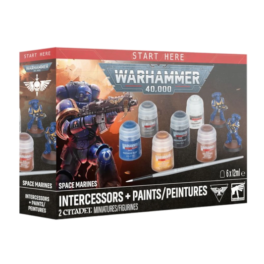 warhammer wh40k intercessors paints space marines