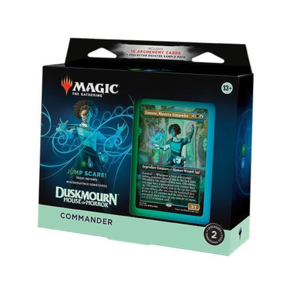 magic gathering duskmourn house horror commander jump scare