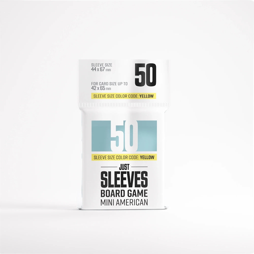 just sleeves board game mini american size