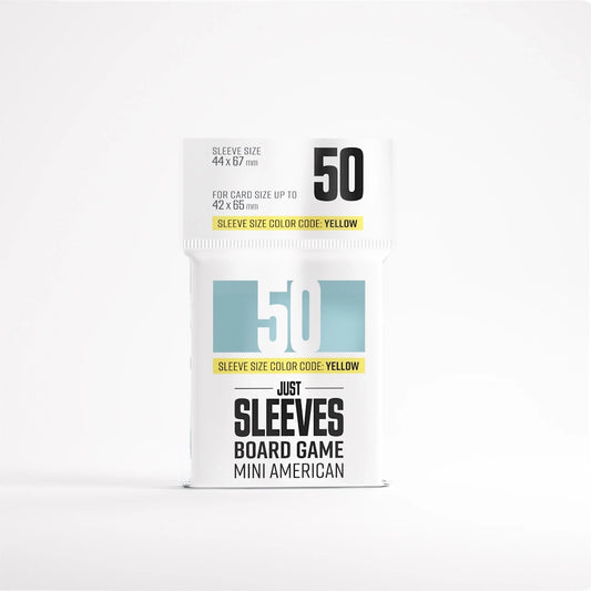 just sleeves board game mini american size