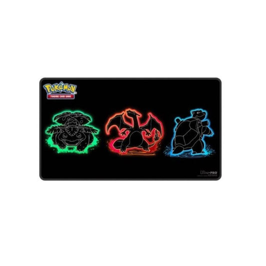 pokemon trading card game venusaur charizard blastoise playmat