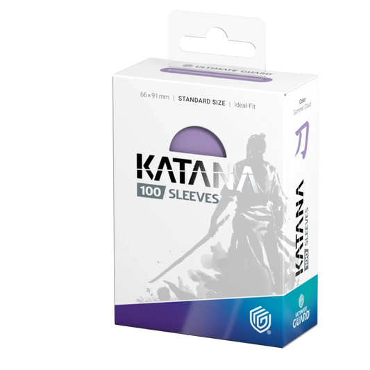 katana 100 card sleeves ultimate guard summer cloud