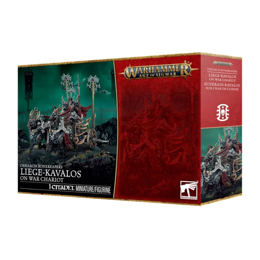 warhammer age sigmar ossiarch liege kavalos war chariot