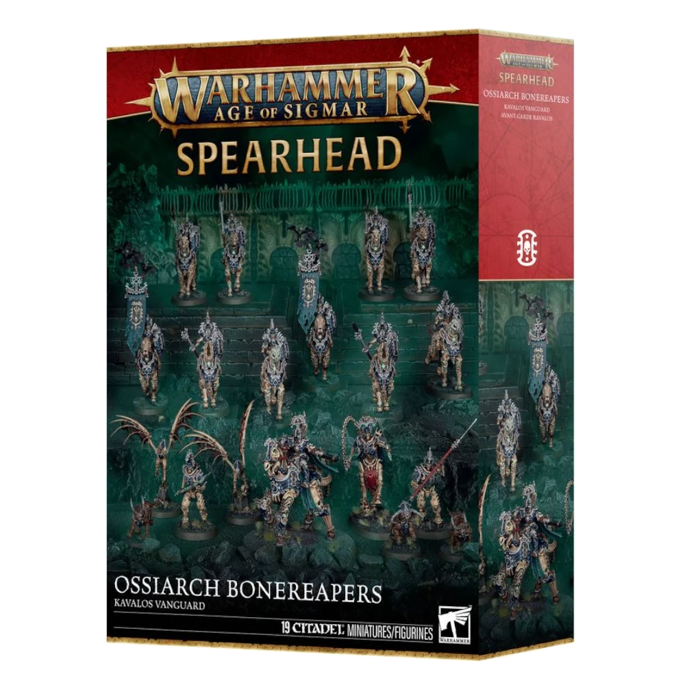 warhammer age sigmar spearhead ossiarch bonereapers kavalos vanguard