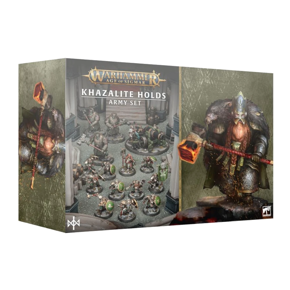 warhammer age of sigmar khazalite army holds army set
