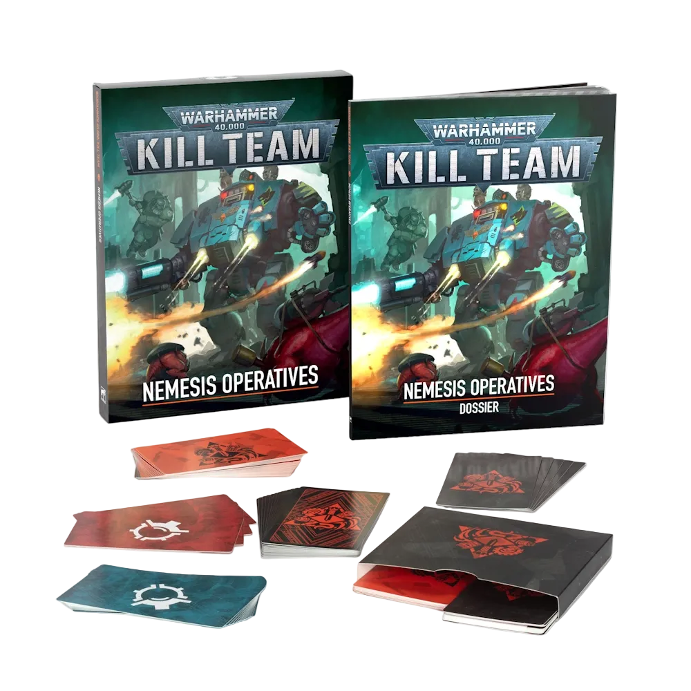 kill team nemesis operatives rules expansion book and cards