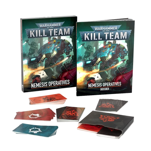kill team nemesis operatives rules expansion book and cards