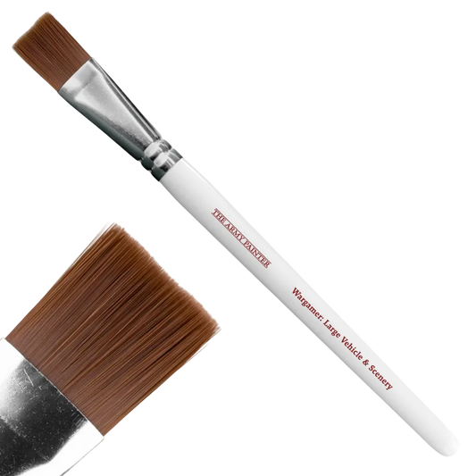 army painter wargamer large vehicle scenery terrain paint brush