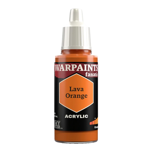 army painter warpaints fanatic paint acrylic lava orange