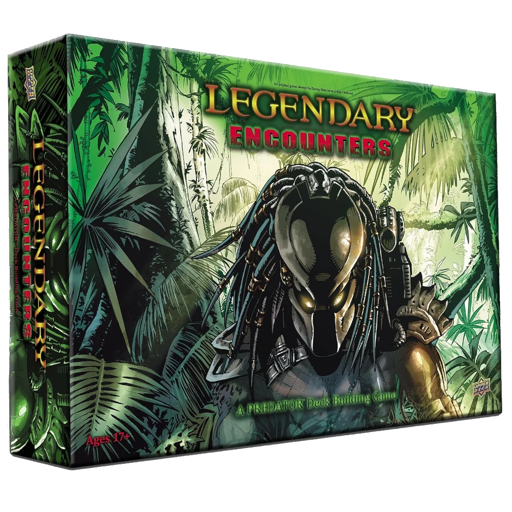 legendary encounters predator board game deck building