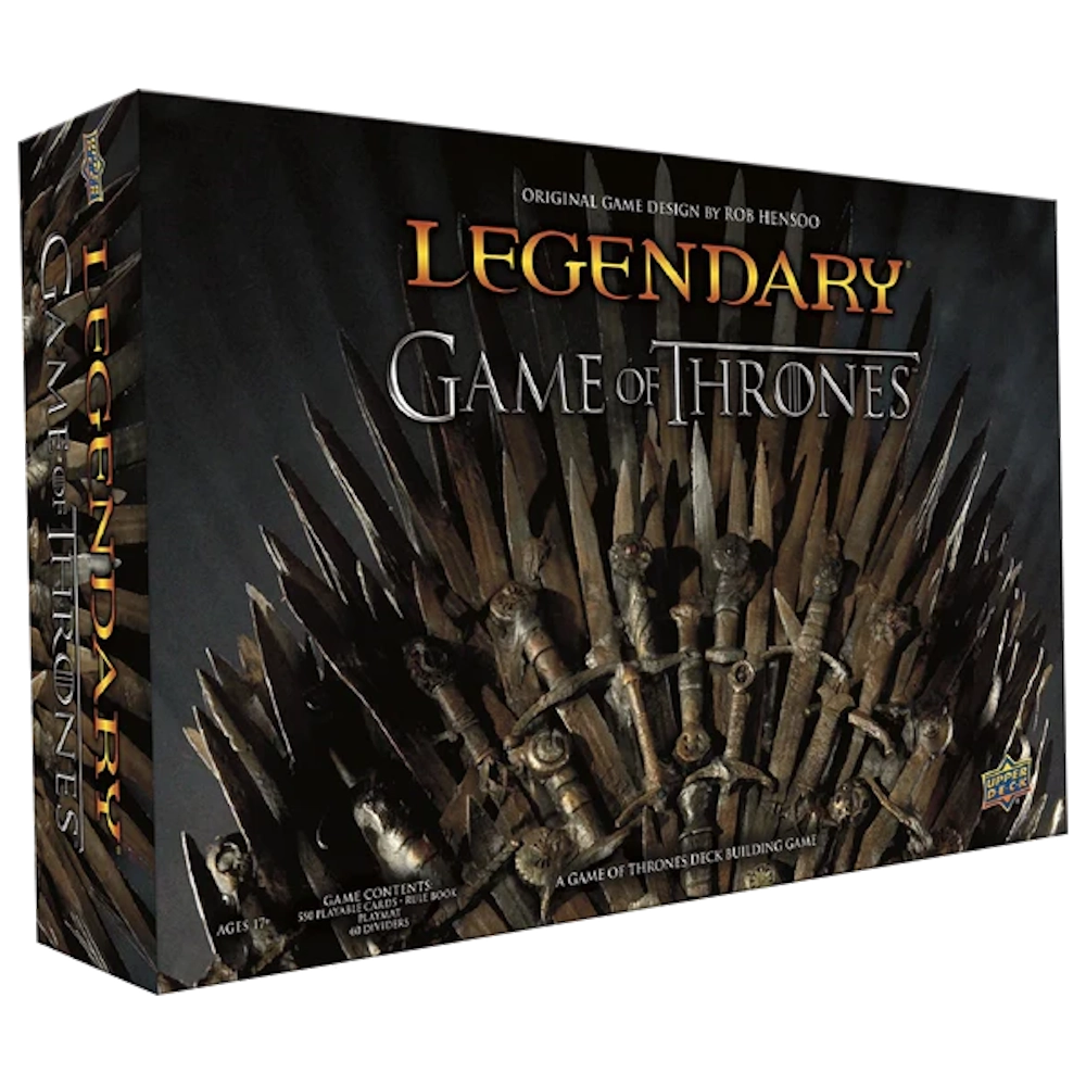 legendary game thrones card game hbo upper deck
