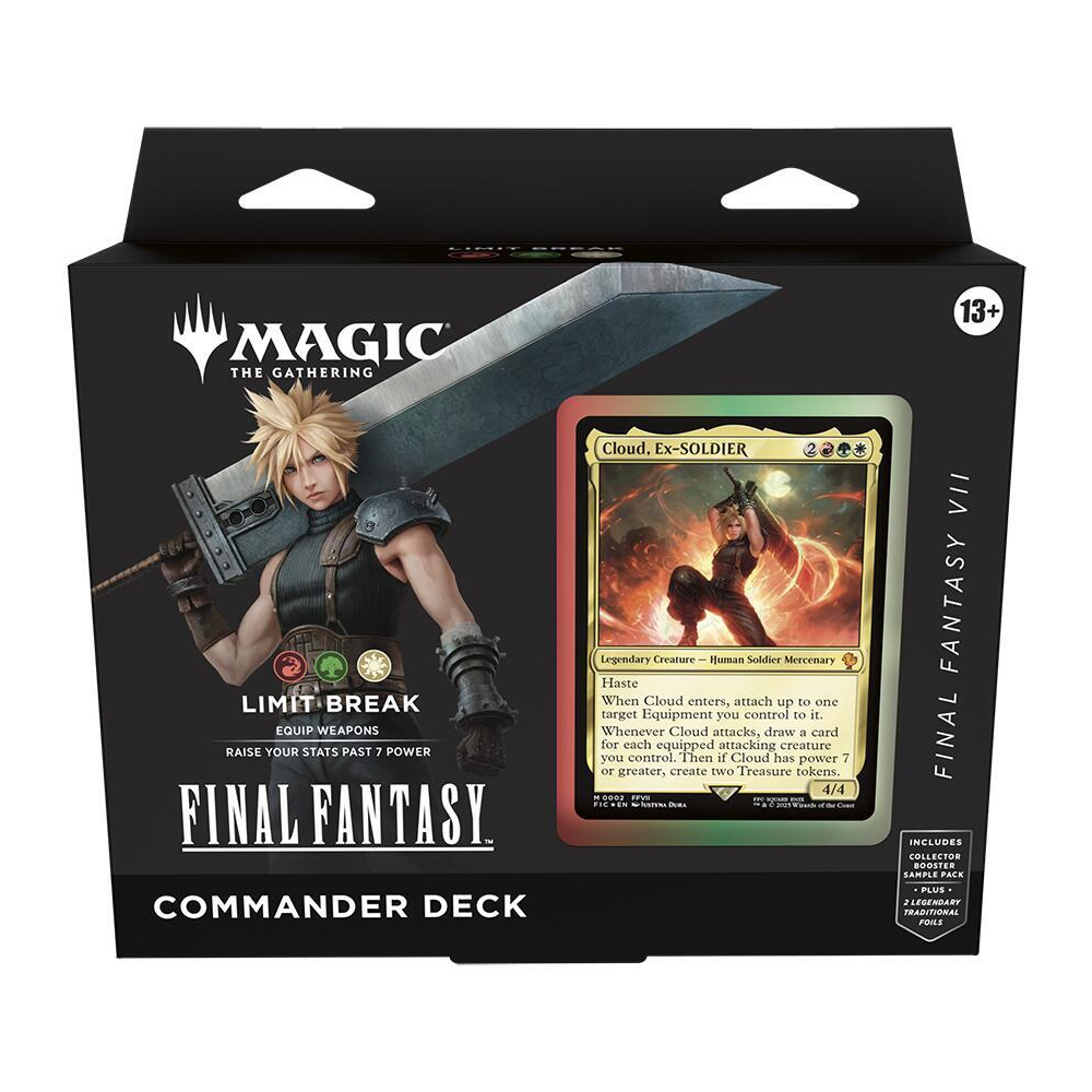 magic gathering final fantasy limit break commander deck