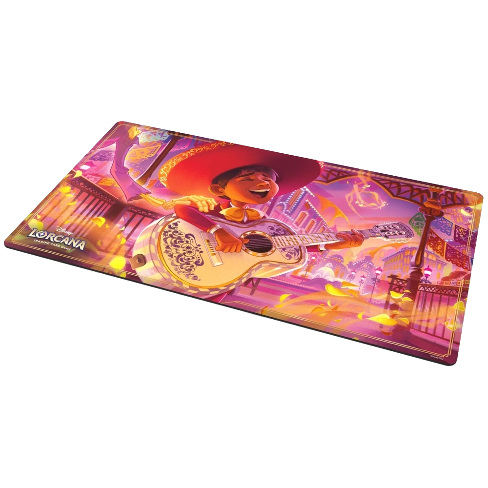 disney lorcana game mat trading card game miguel coco