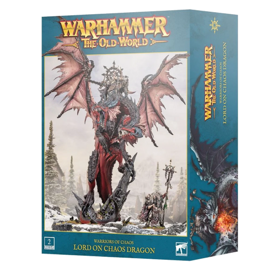 warhammer old world warriors chaos lord dragon