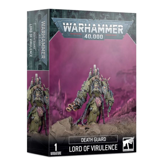warhammer 40k death guard lord virulence citadel miniature