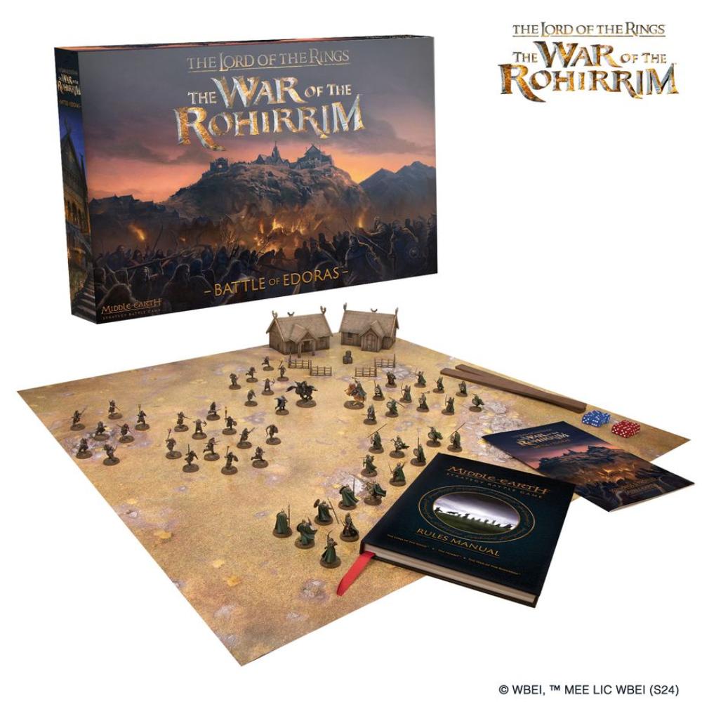 lotr war of the rohirrim battle of edoras citadel miniatures games workshop