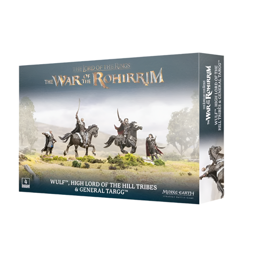 lord rings war rohirrim wulf general targg middle earth
