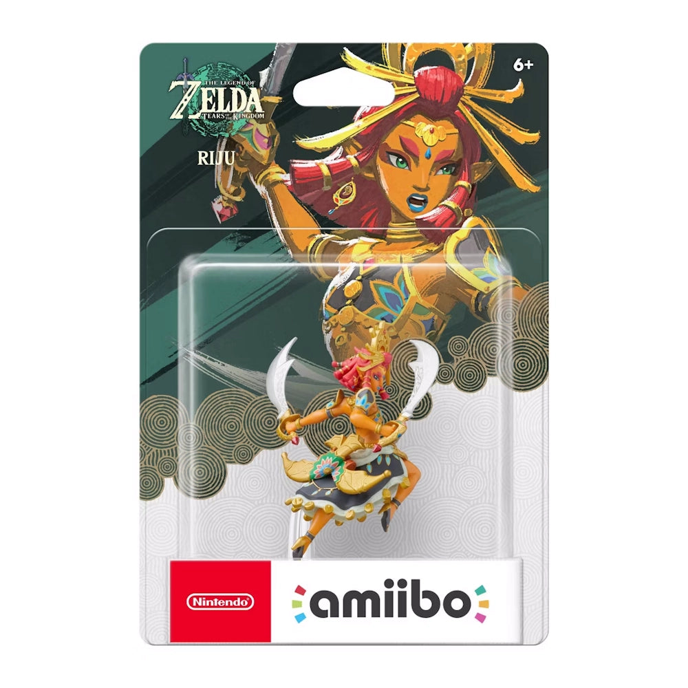 nintendo amiibo legend zelda tears kingdom riju figure
