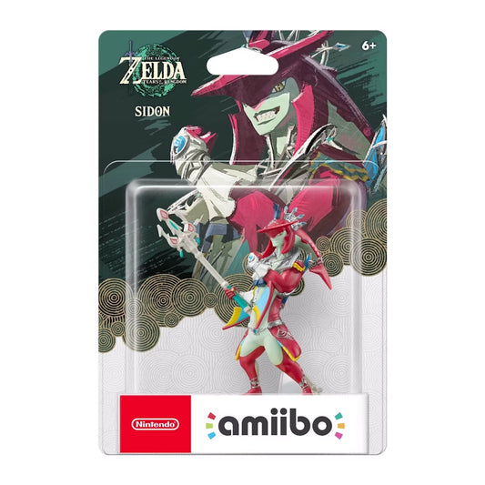 nintendo amiibo legend zelda tears kingdom sidon figure