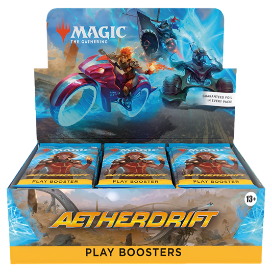magic gathering aetherdrift booster box tcg trading card