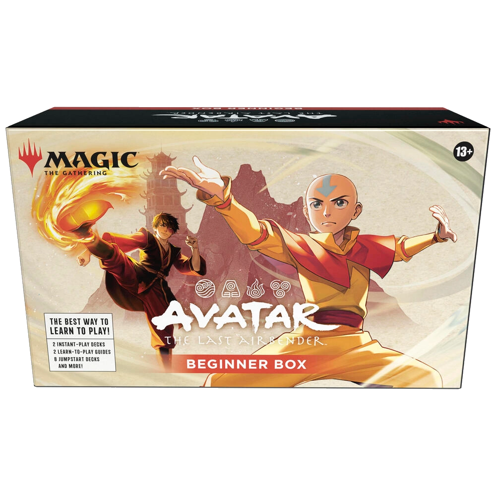 magic gathering avatar airbender beginner box tcg cards