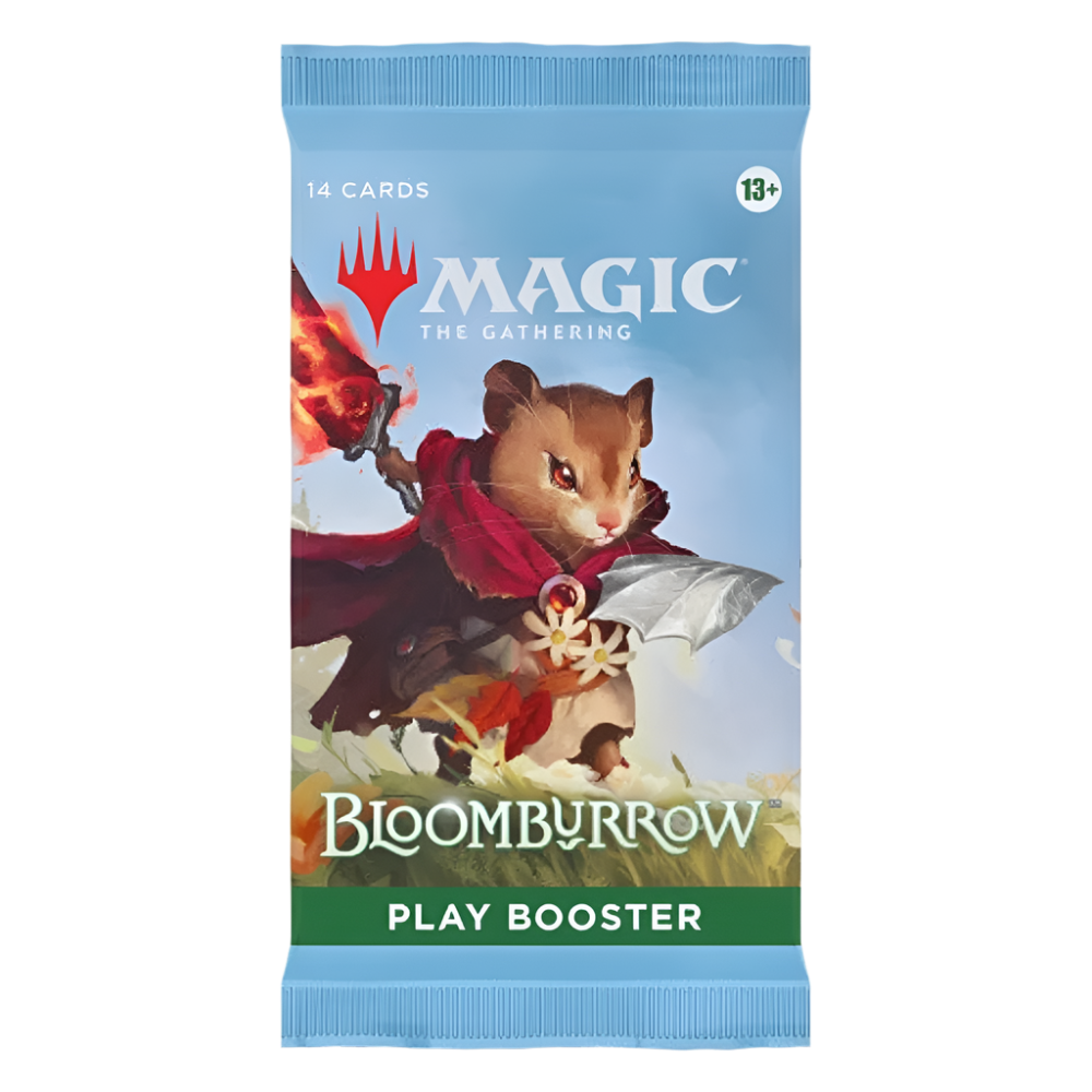 magic gathering bloomburrow play booster tcg trading card