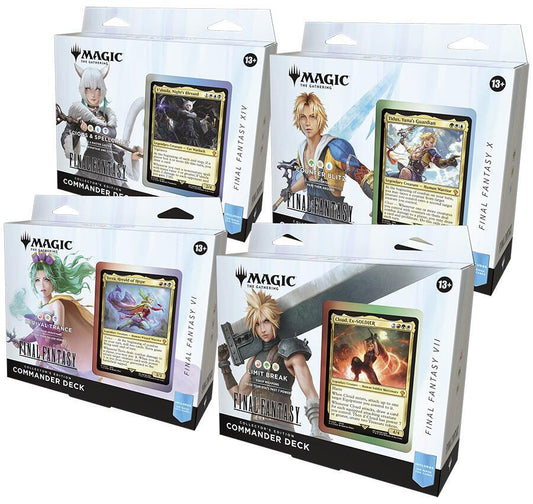 MTG: Final Fantasy Commander Deck Display (Collector's Edition)