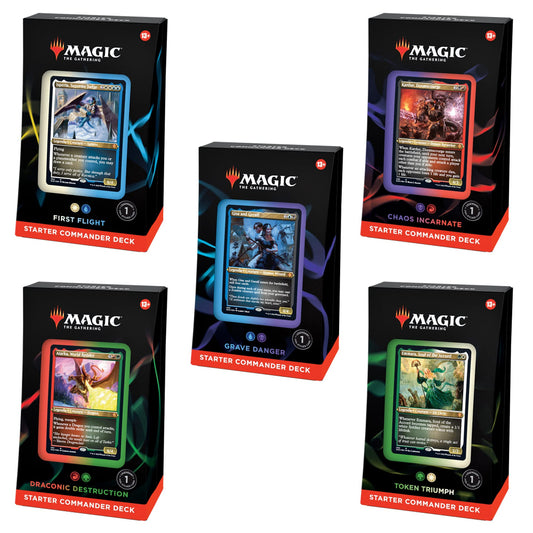 magic the gathering starter commander decks tcg