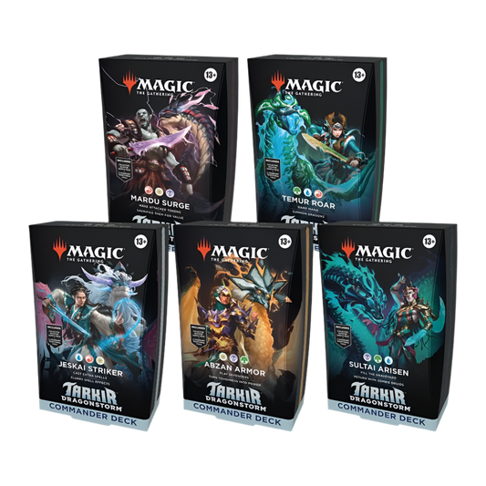 magic gathering tarkir dragonstorm dragons commander deck tcg