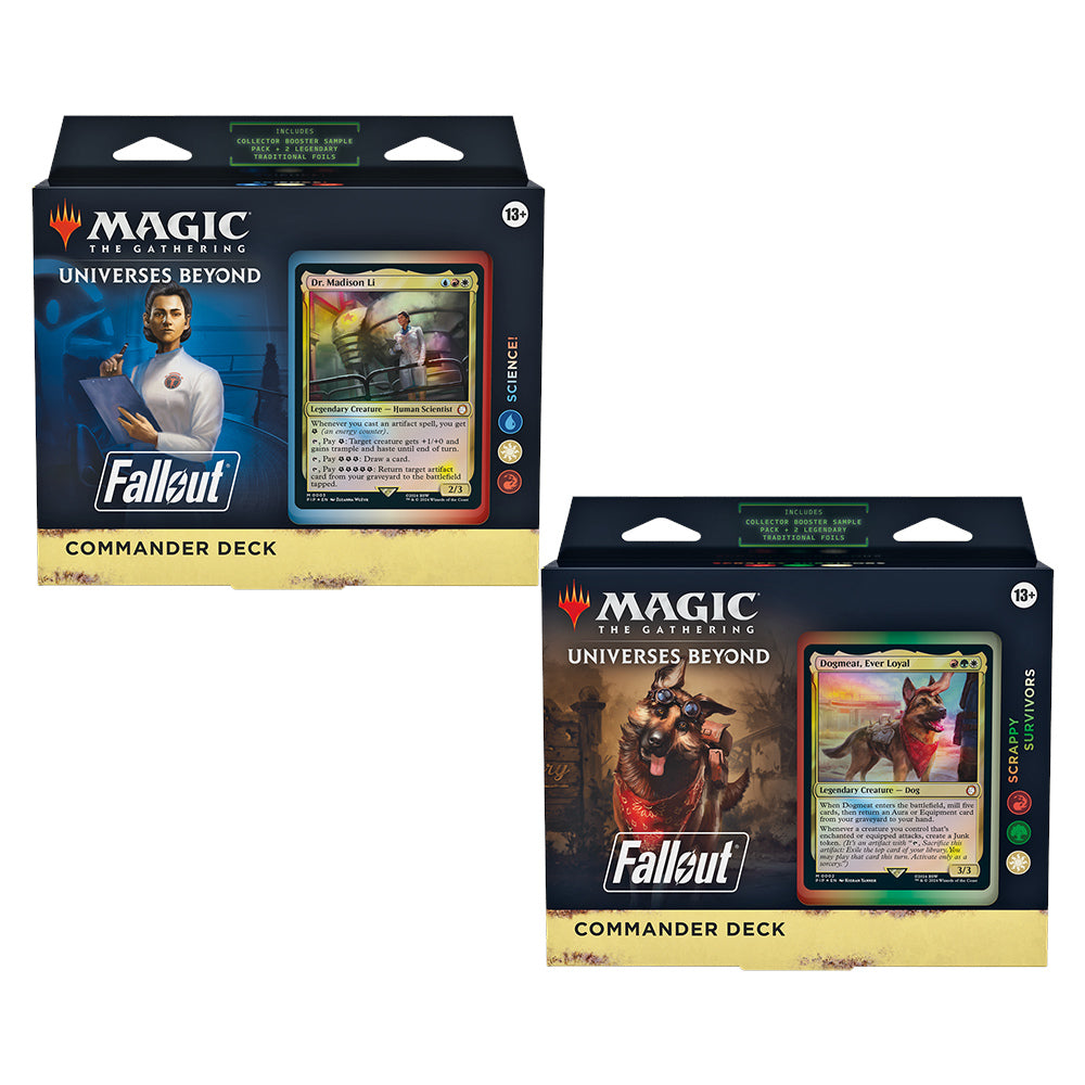 mtg commander decks fallout Deck: Mutant Menace Unboxed featuring the franchises infamous Caesar as your commander Ranking Every Fallout Commander -