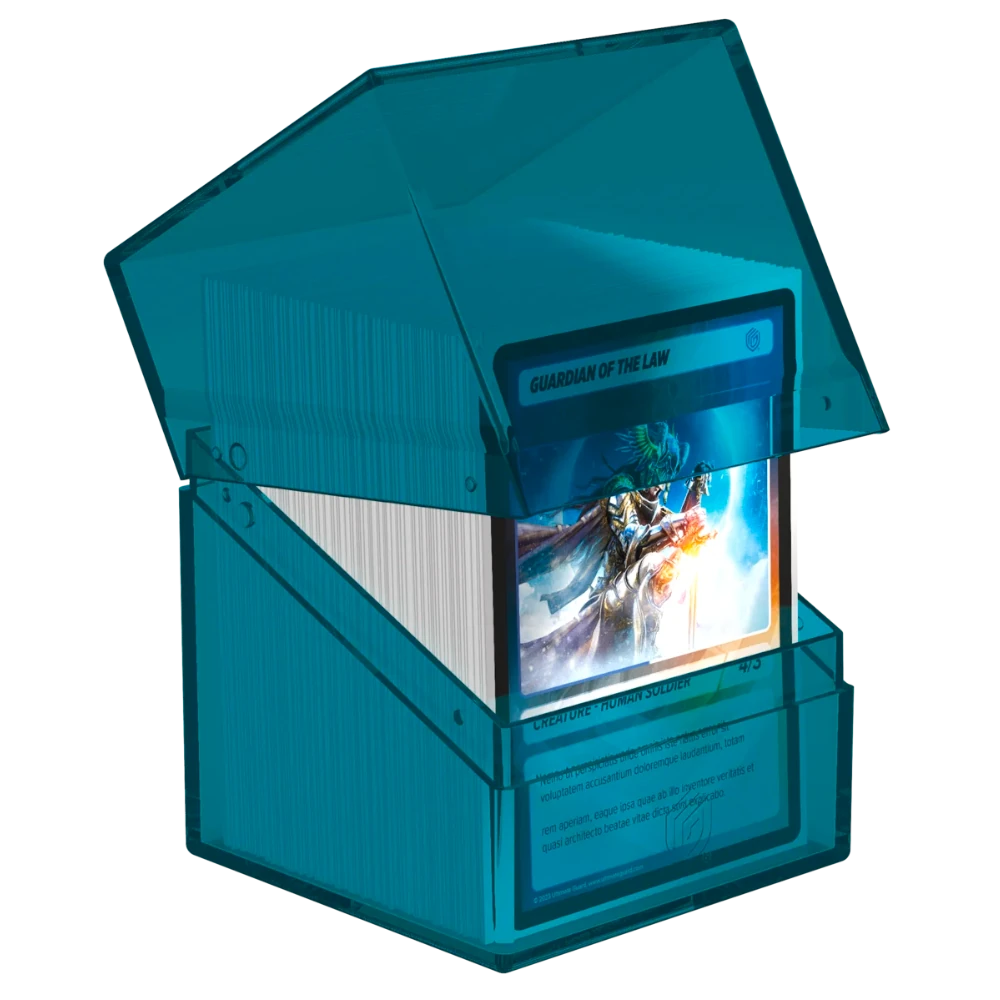 ultimate guard malachite deck box clear