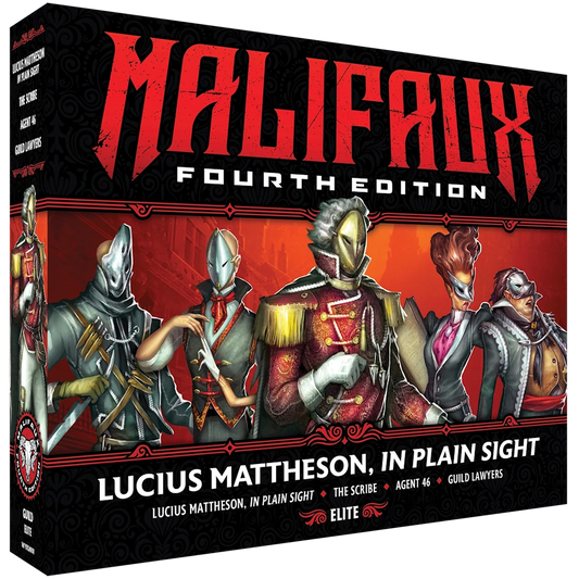 malifaux fourth edition lucius mattheson plain sight elite
