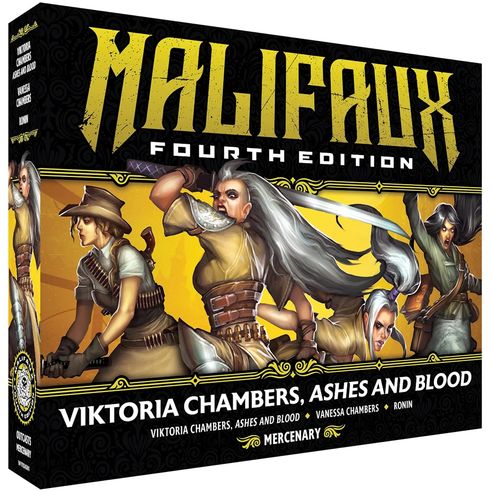 malifaux fourth edition viktoria chambers ashes blood mercenary