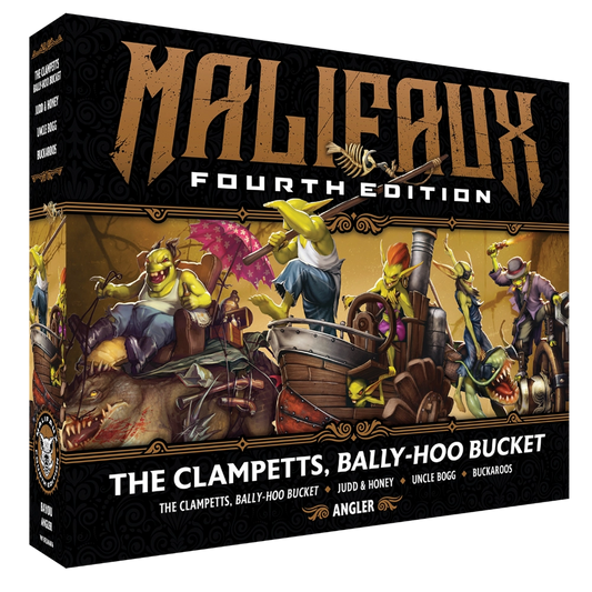 malifaux fourth edition clampetts bally hoo bucket miniatures