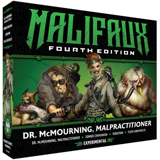 wyrd games malifaux fourth edition mcmourning malpractitioner box 