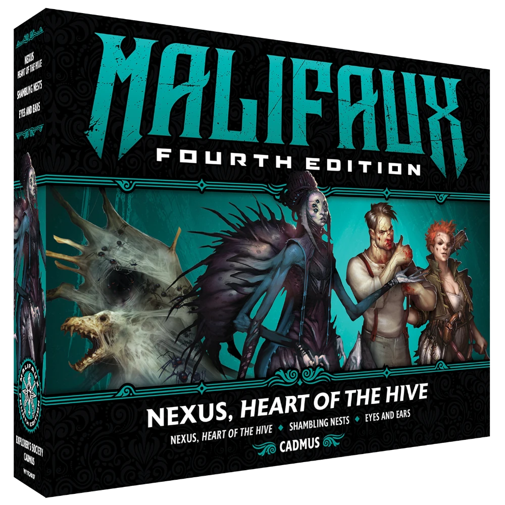 wyrd games malifaux fourth edition nexus heart box