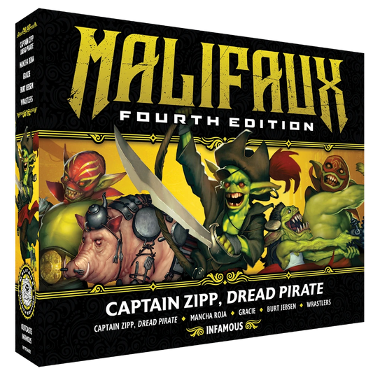 malifaux fourth edition captain zipp dread pirate box