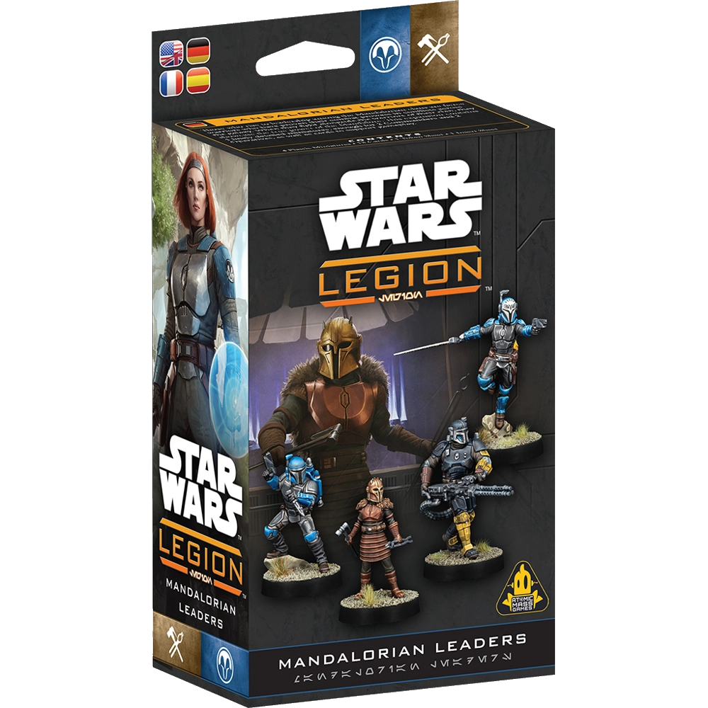 star wars legion mandalorian leaders miniatures