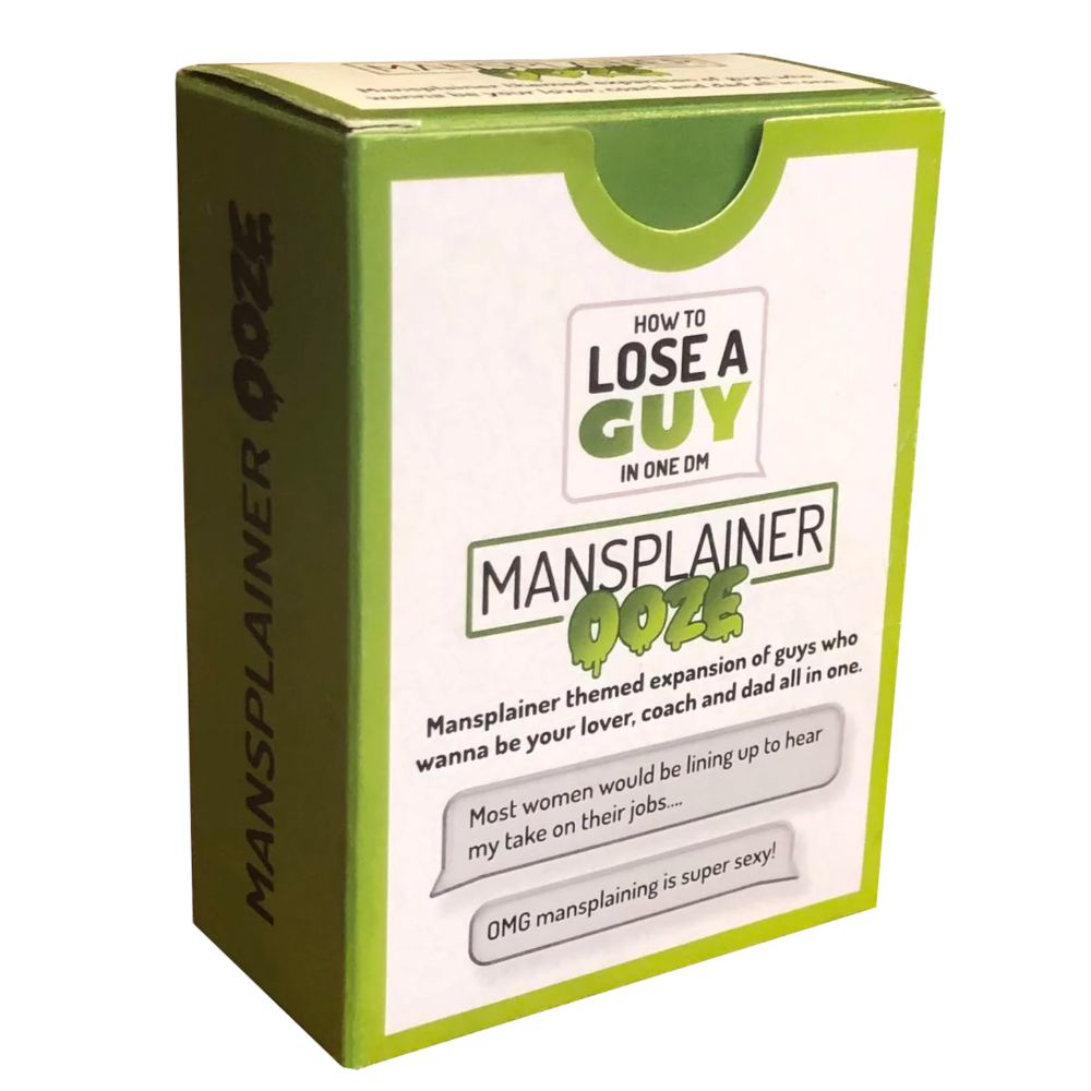 how lose guy one dm mansplainer ooze toxic