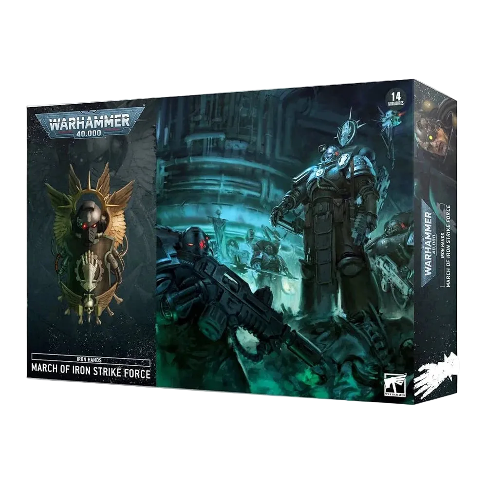 warhammer 40000 march iron strike force hands citadel