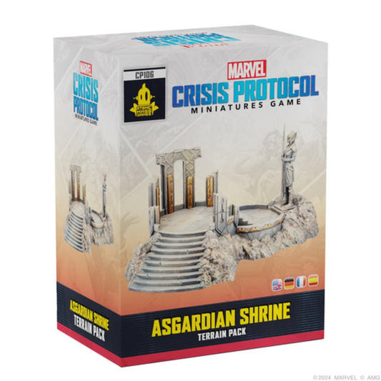 Marvel characters Asgardian Shrine terrain miniatures