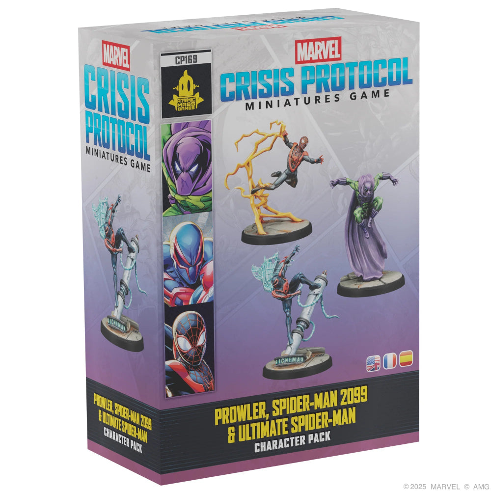marvel crisis protocol prowler spiderman ultimate spiderman pack