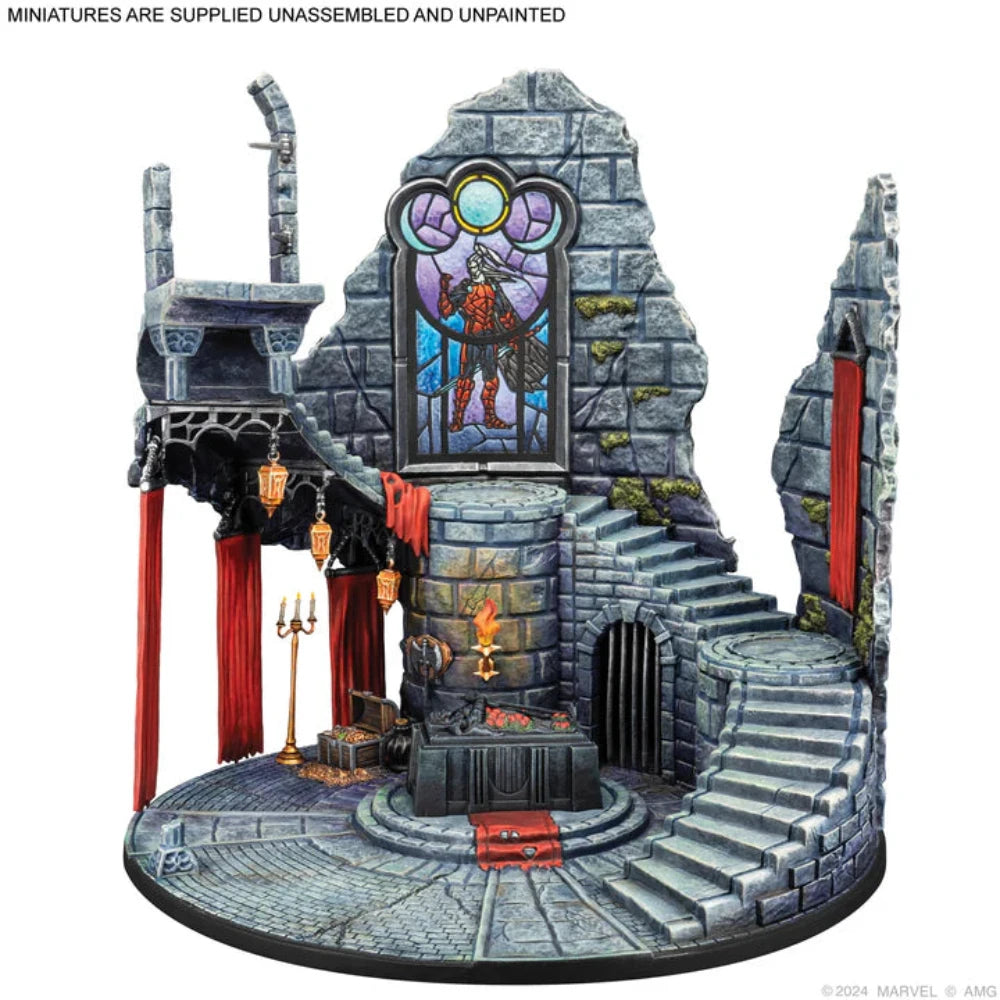 Tomb of Dracula Terrain Pack painted CPE05