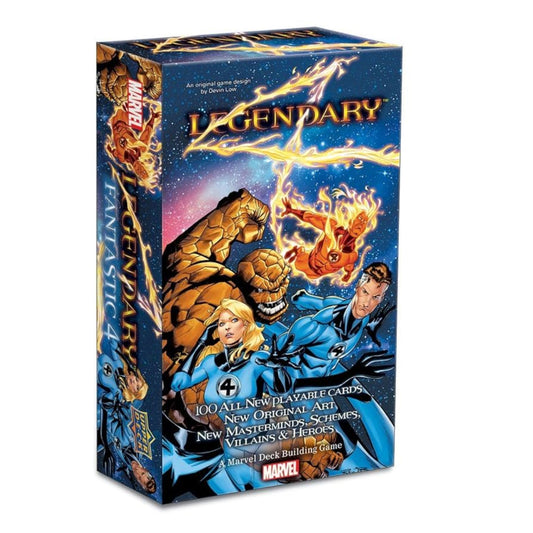 legendary marvel studios deck building game fantastic four