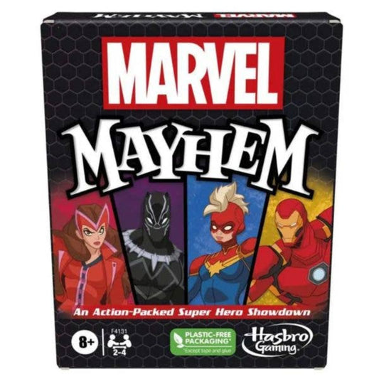 marvel mayhem action packed super hero card game family fun